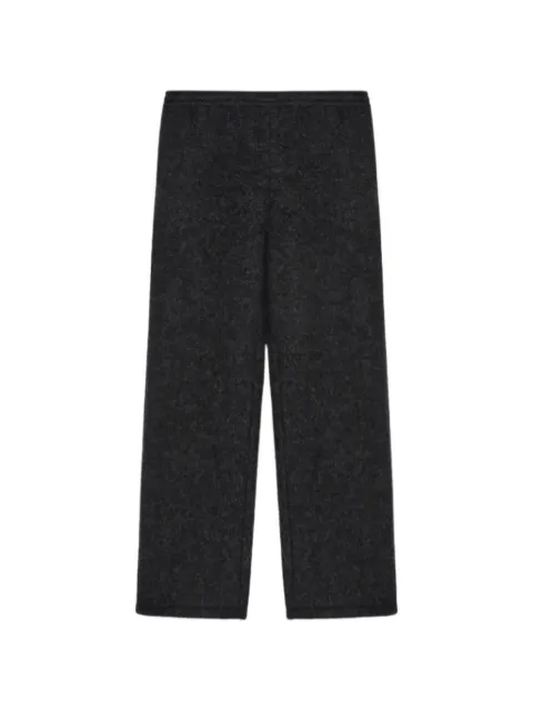Jil Sander felted wool-blend trousers