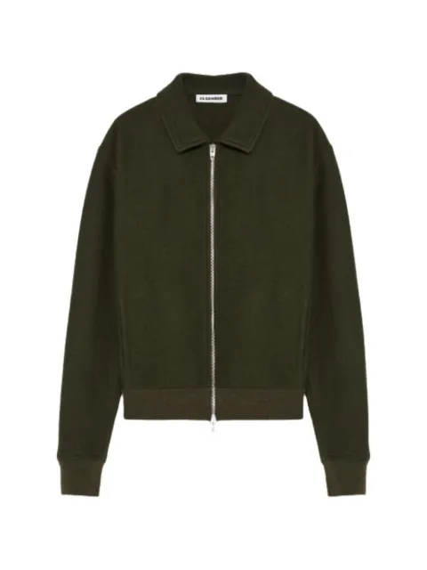 Jil Sander zip-up collared jacket
