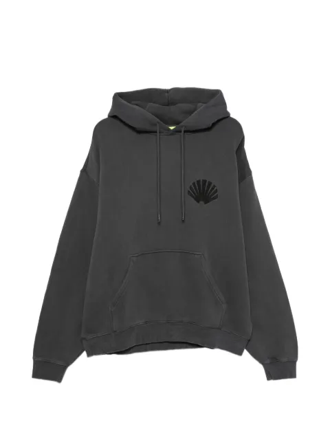 NEW AMSTERDAM logo-embroidered drawstring hoodie
