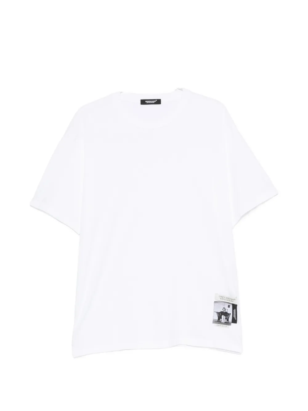 Undercover x Cindy Sherman T-Shirt mit Patch - Weiß