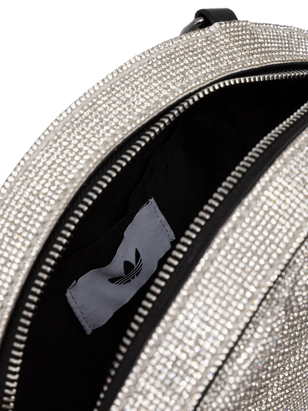 adidas rhinestone-embellished shoulder bag Zilver