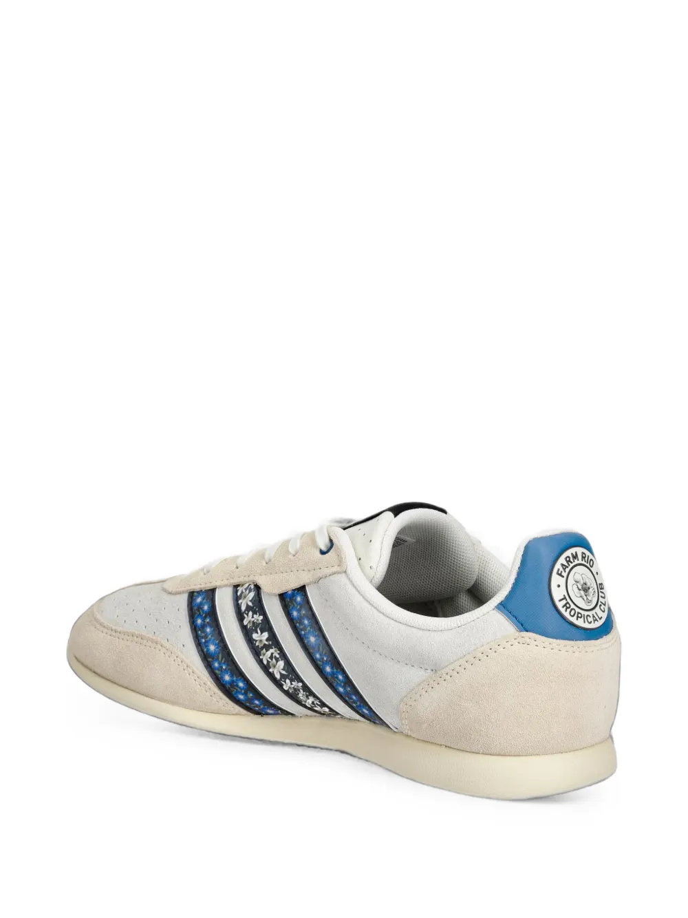 adidas Barreda floral-print 3-Stripes sneakers Beige
