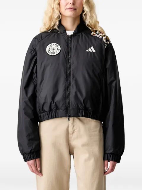 adidas x Farm Rio floral-print bomber jacket
