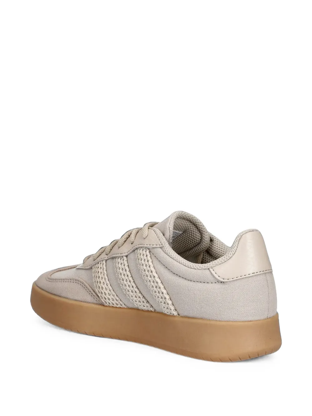 adidas Barreda panelled mesh-trim sneakers Beige