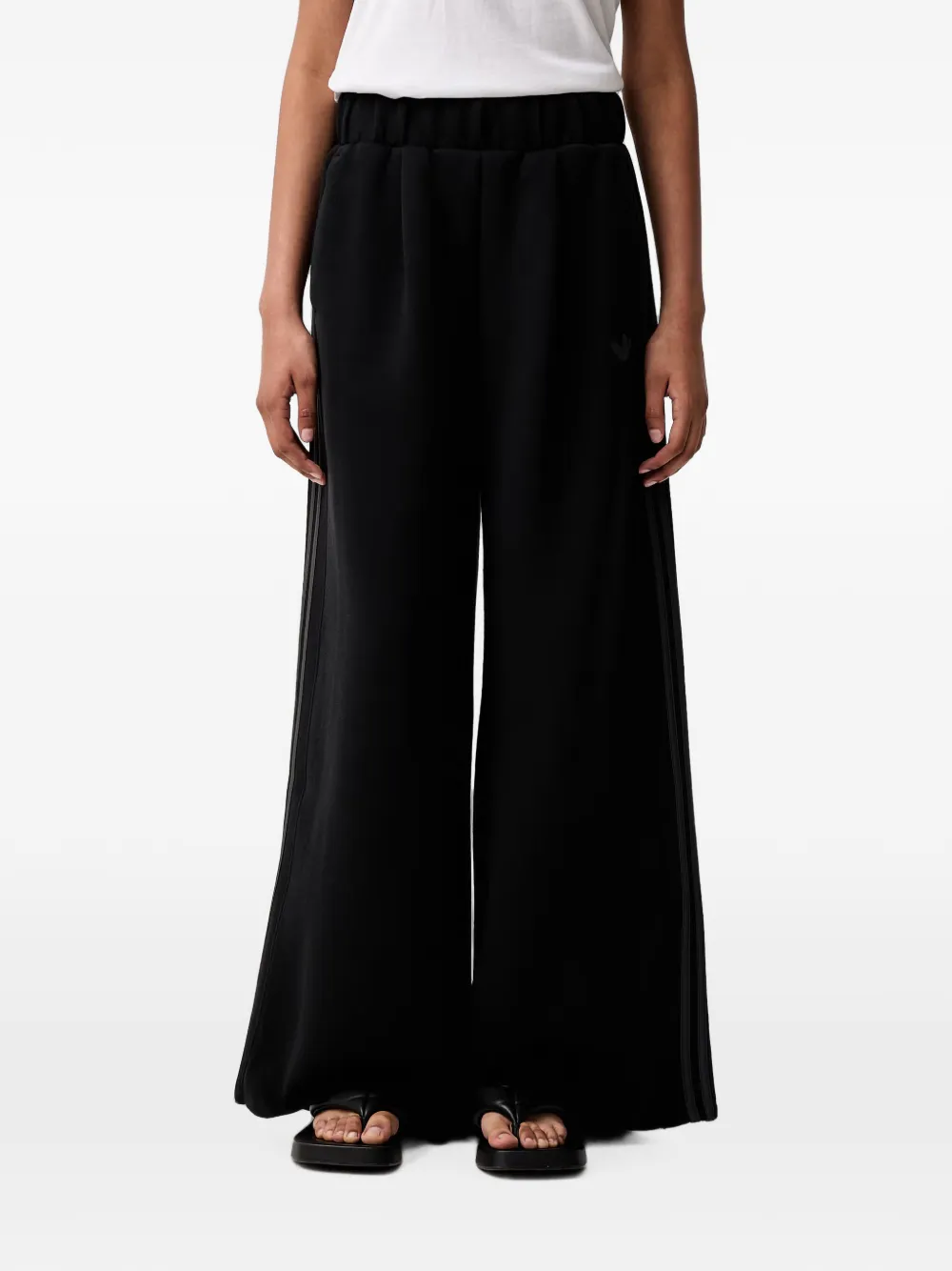 adidas SST 2.0 logo-print wide-leg track pants - Nero