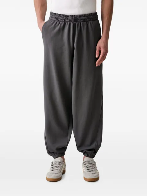 adidas logo-embroidered elasticated track pants