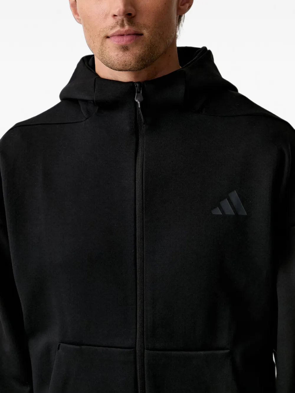 adidas Z.N.E. zip-up hoodie Zwart