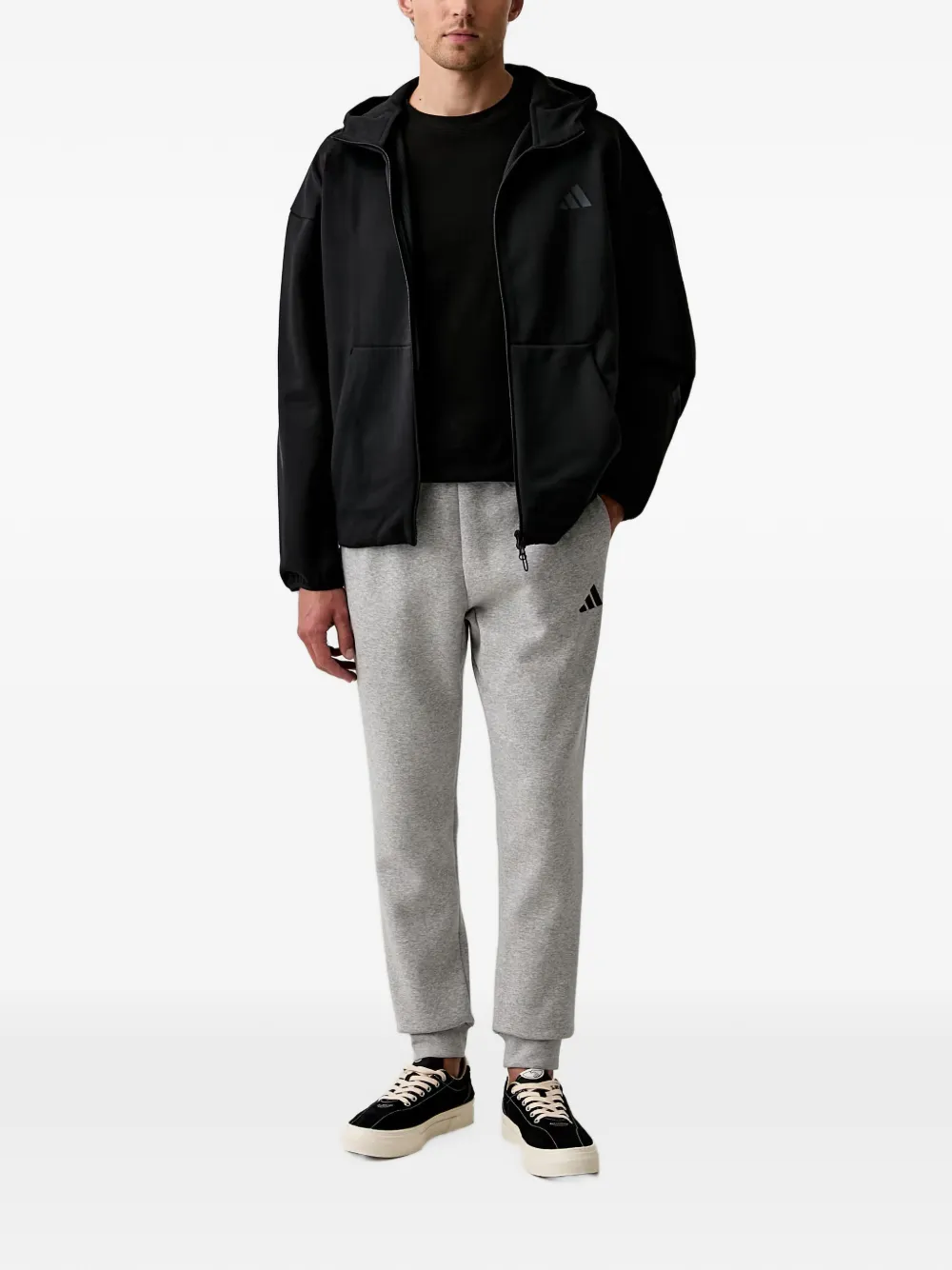 adidas Z.N.E. zip-up hoodie Zwart