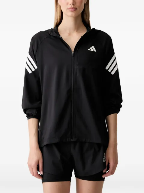 adidas logo-print lightweight jacket