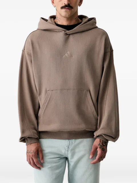 adidas logo-embroidered hoodie