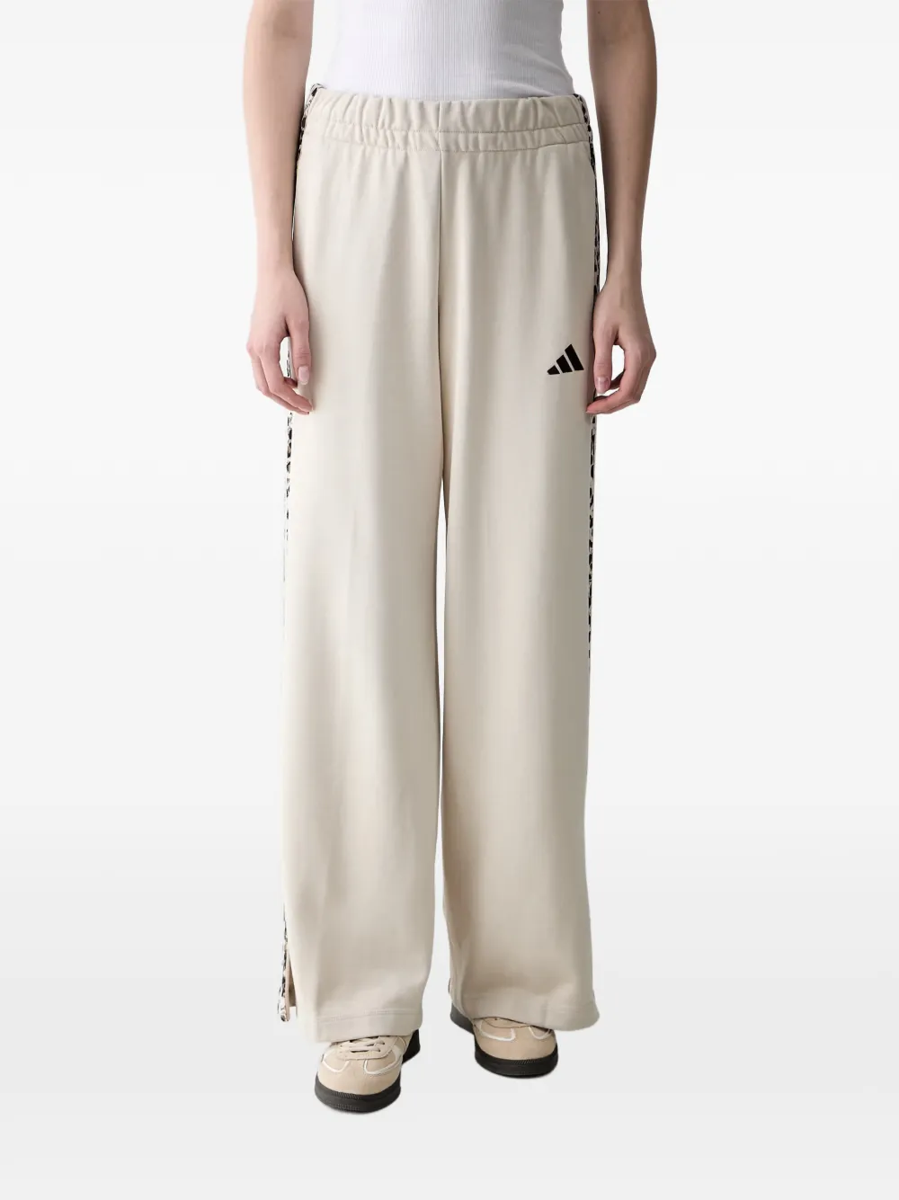 adidas animal-print track pants - Toni neutri