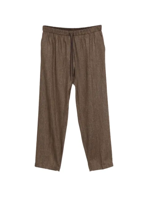 MM6 Maison Margiela drawstring-waist trousers