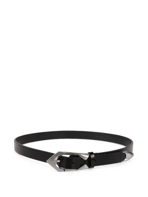 IRO sculptural-buckle leather belt