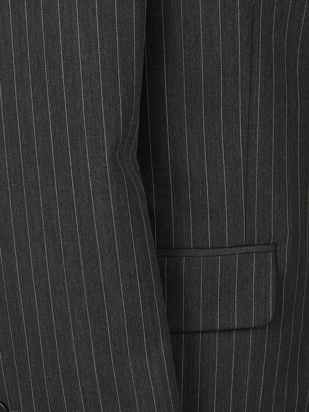 IRO Kamea pinstriped single-breasted blazer Grijs