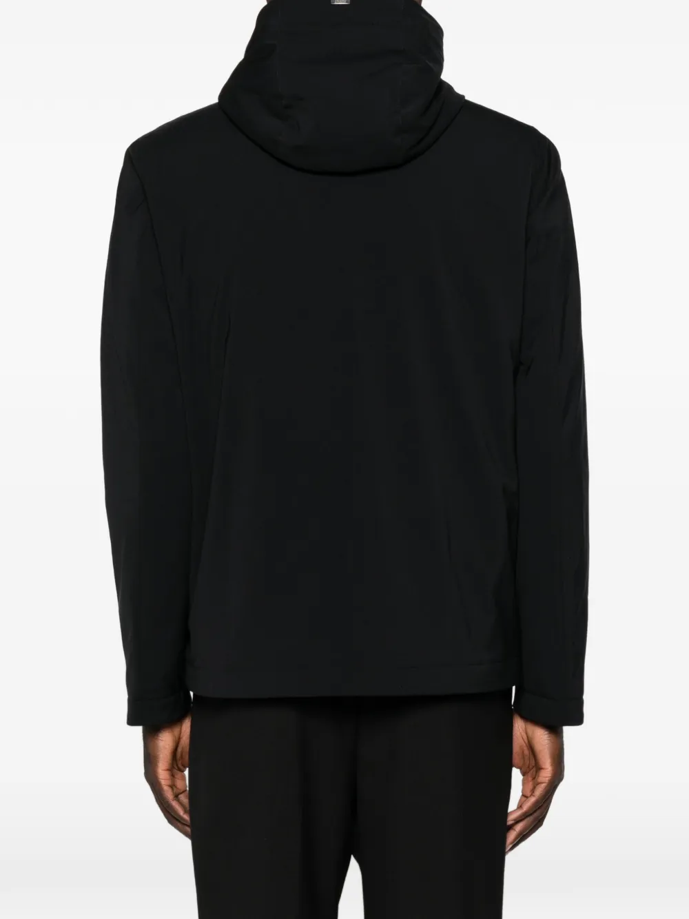 Herno Jack met capuchon Zwart