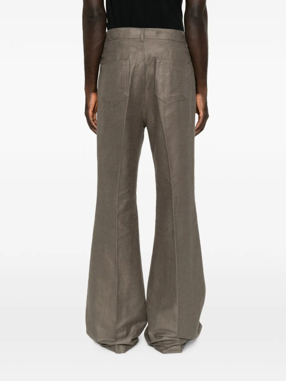 Rick Owens Flared broek Grijs