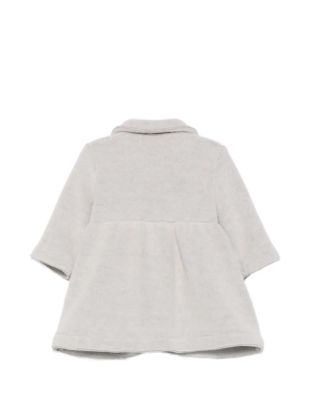 Il Gufo Flared jas met Peter Pan-kraag Beige