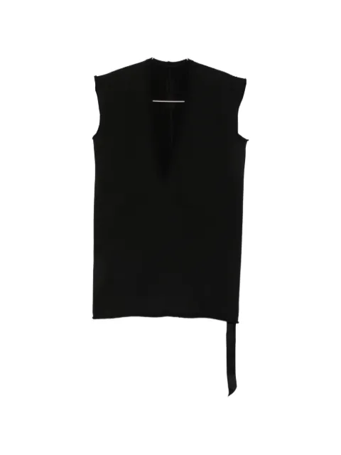 Rick Owens DRKSHDW deep V-neck sleeveless T-shirt