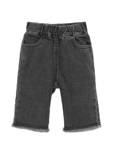 Il Gufo Ausgefranste Jeans