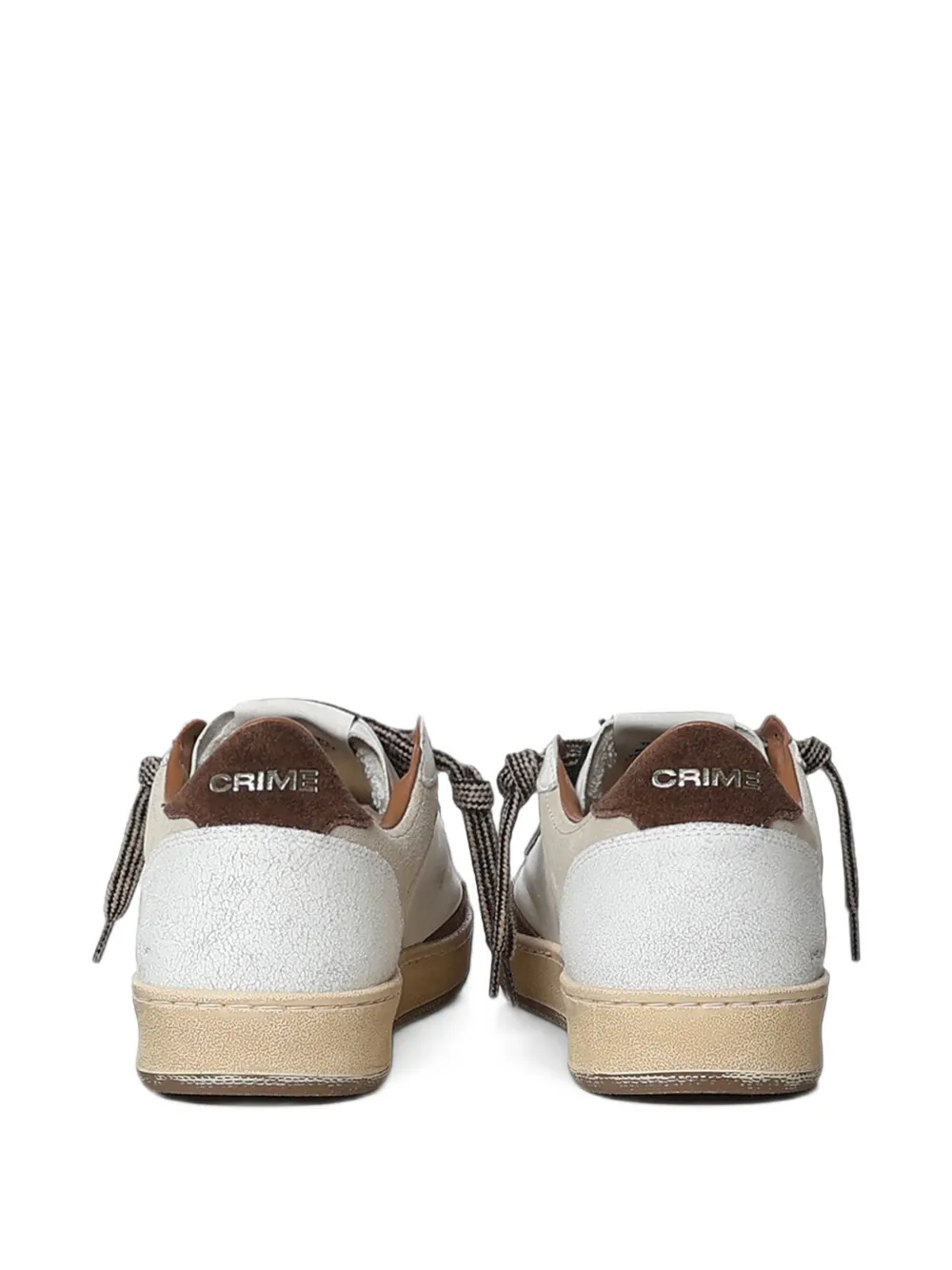 Crime London Chelsea panelled sneakers Wit