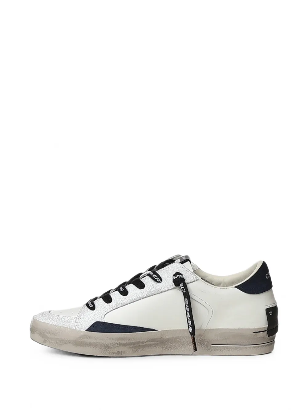 Crime London SK8 Deluxe panelled sneakers Wit