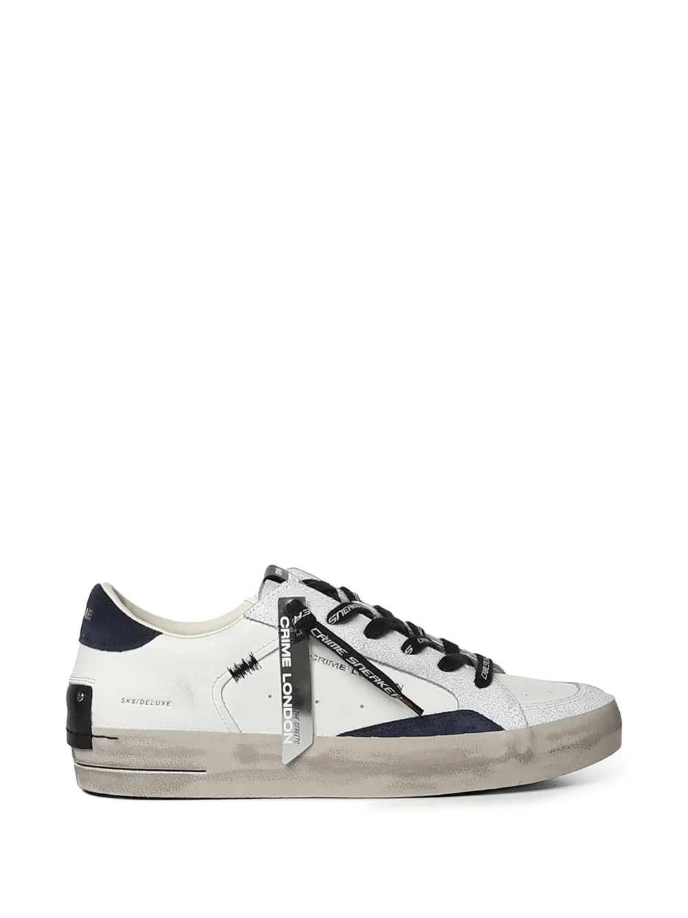 Crime London SK8 Deluxe panelled sneakers