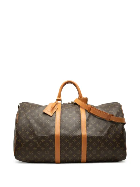 Louis Vuitton Pre-Owned 1989 Keepall Bandouliere 55 reistas met monogram