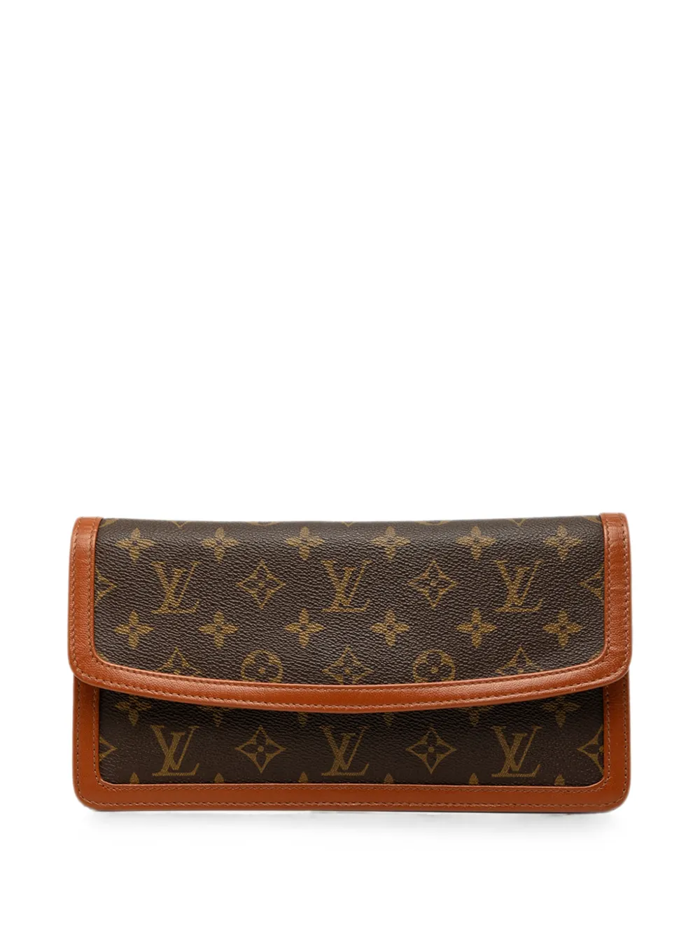 Louis Vuitton Pre-Owned 1988 Monogram Pochette Dame PM clutch bag - Marrone