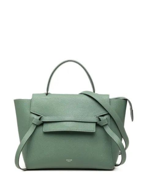 Celine Pre-Owned 2019 Micro Grained Calfskin Belt Bag satchel