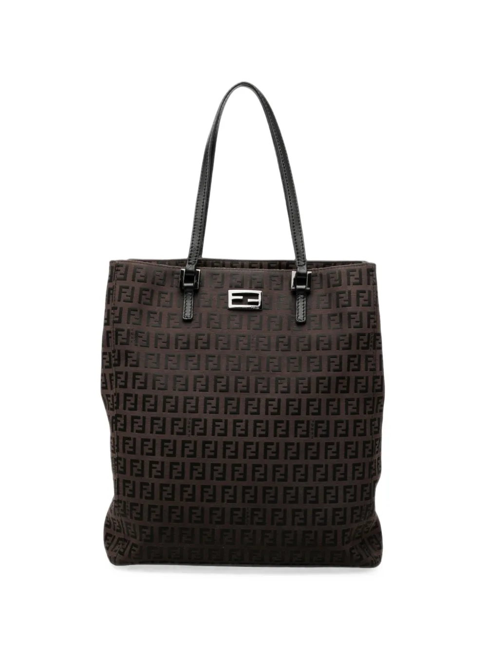 Fendi Pre-Owned 2000-2010 Zucchino Canvas tote bag - Braun