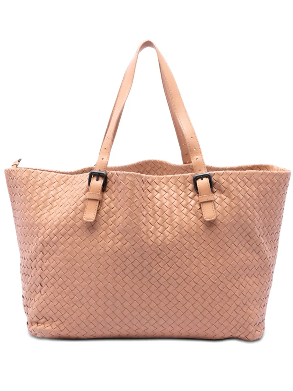 Bottega Veneta Pre-Owned 2012-2026 Large Nappa Intrecciato Cesta tote bag - Marrone
