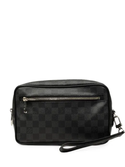 Louis Vuitton Pre-Owned 2021-2026 Damier Graphite Kasai Clutch