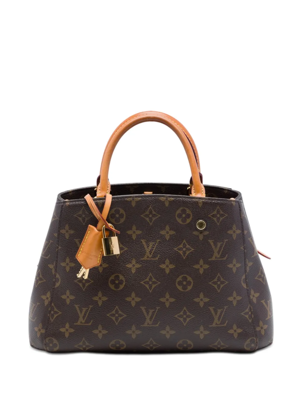 Louis Vuitton Pre-Owned 2017 Monogram Montaigne BB satchel - Marrone