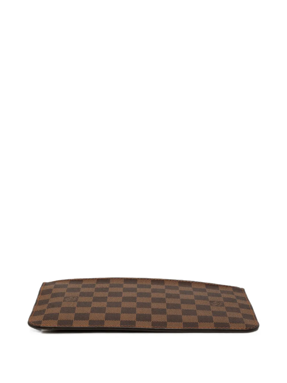 Louis Vuitton Pre-Owned 2015 Damier Ebene Neverfull MM pouch - Braun