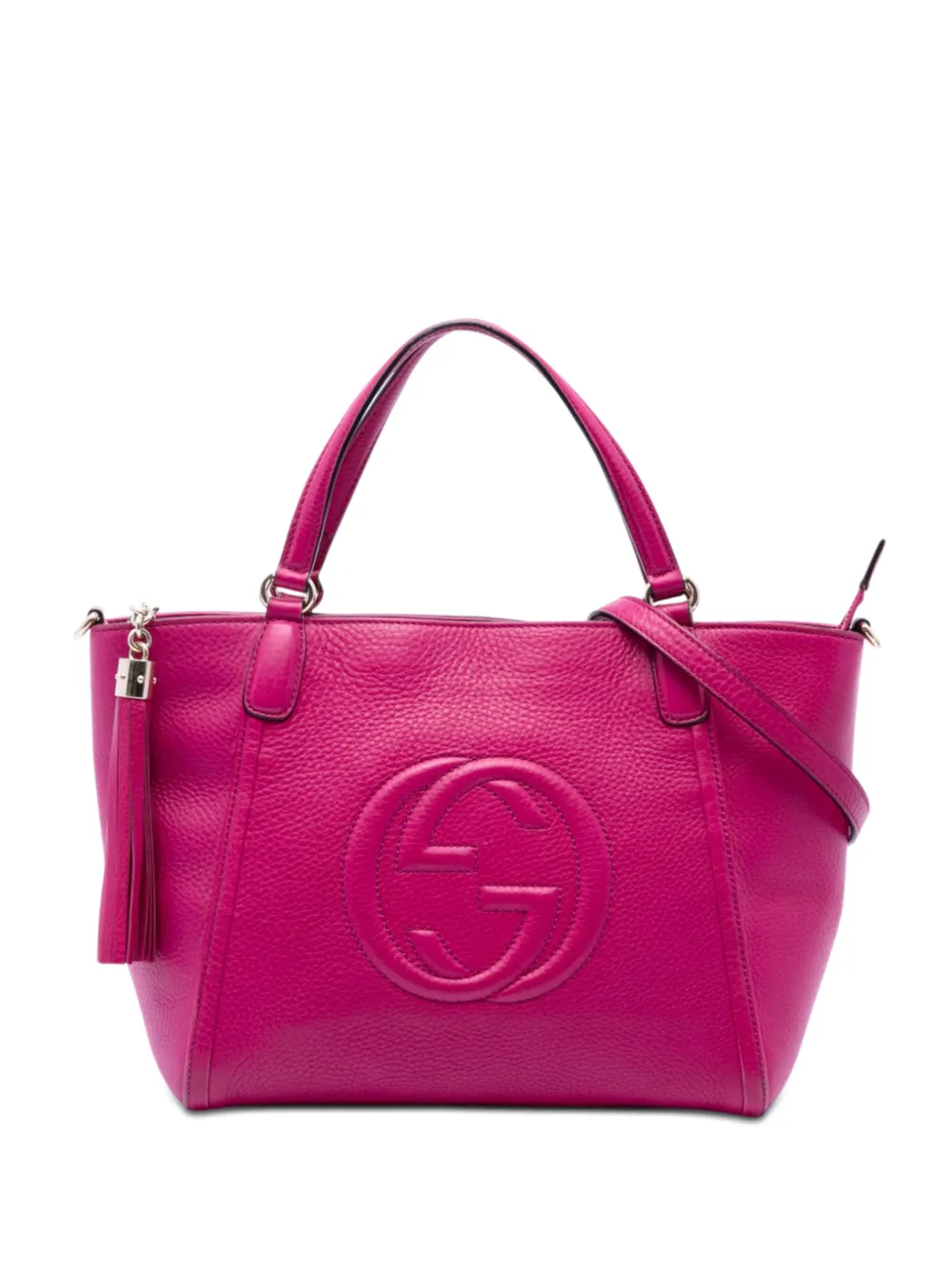 Gucci Pre-Owned 2016-2026 Small Calfskin Soho Cellarius satchel - Rosa