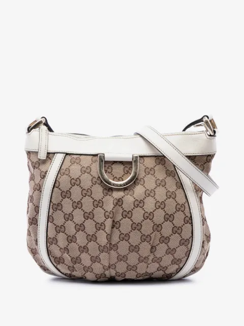 Gucci Pre-Owned 2016-2026 GG Canvas Abbey D Ring crossbody bag