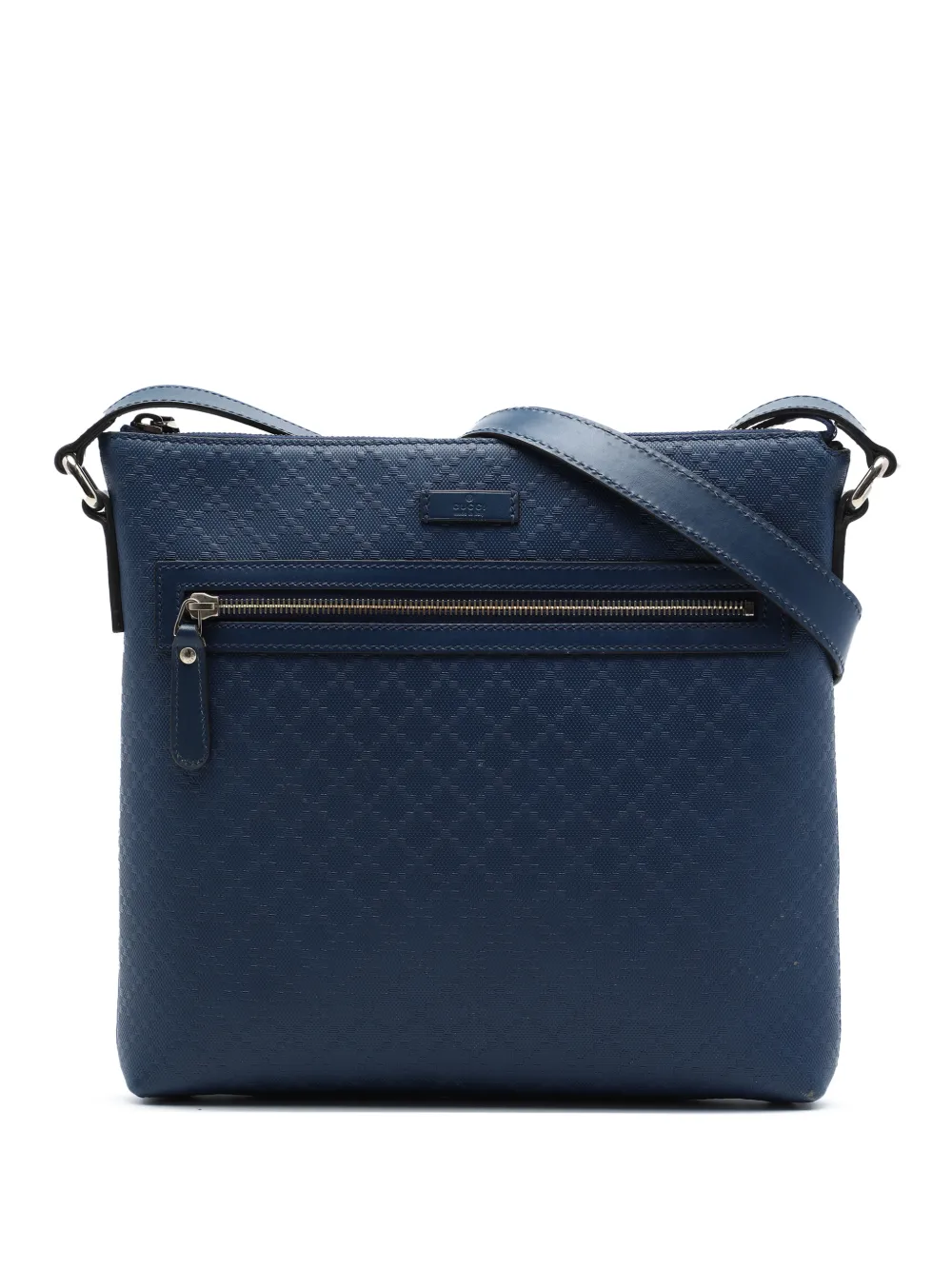 Gucci Pre-Owned 2016-2026 Diamante Calfskin Hilary Lux crossbody bag - Blu