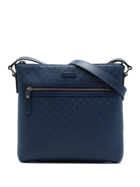 Gucci Pre-Owned bolsa crossbody Hilary Lux de piel de becerro Diamante 2016-2026