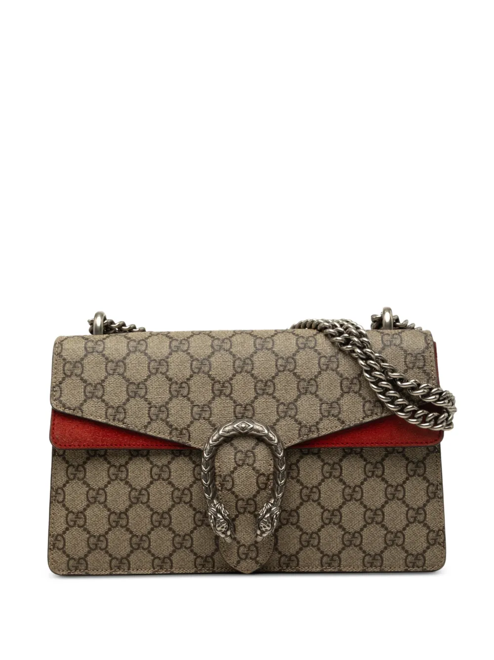 Gucci Pre-Owned 2016-2026 Medium GG Supreme Dionysus shoulder bag - Toni neutri