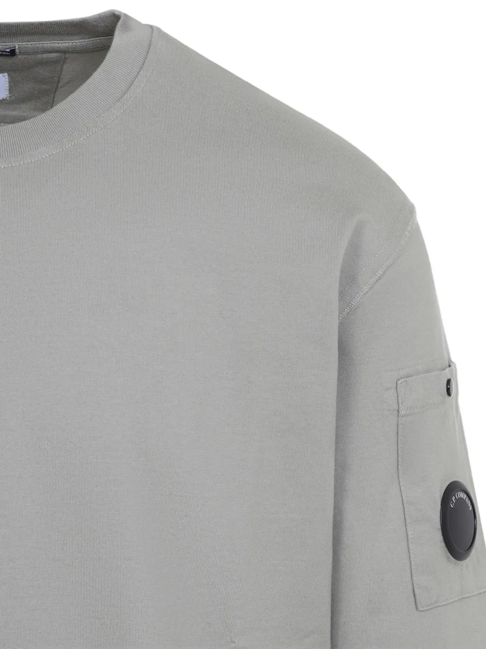 C.P. Company Sweater met Lens-detail Grijs