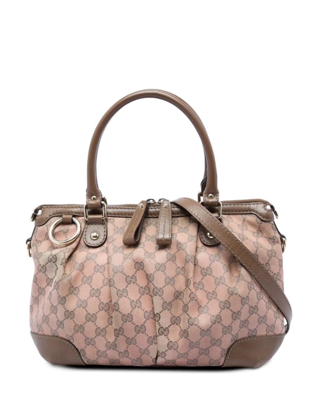 Gucci Pre-Owned 2021-2026 GG Canvas Sukey satchel - Toni neutri