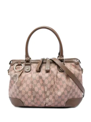 Gucci Pre-Owned 2016-2026 GGキャンバス スーキー サッチェルバッグ