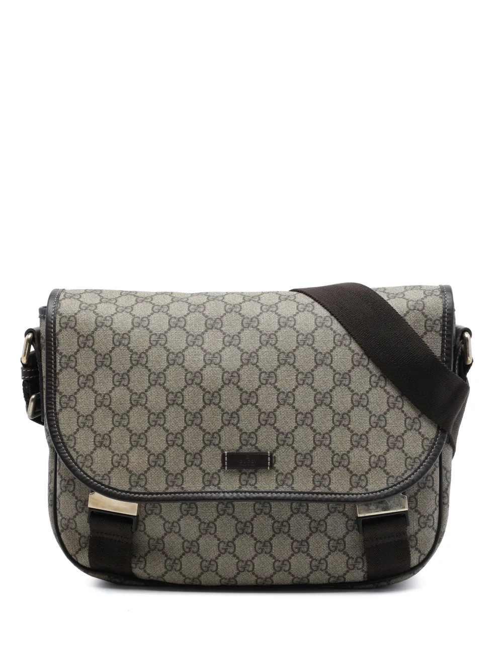 Gucci Pre-Owned 2016-2026 GG Supreme crossbody bag - Nude