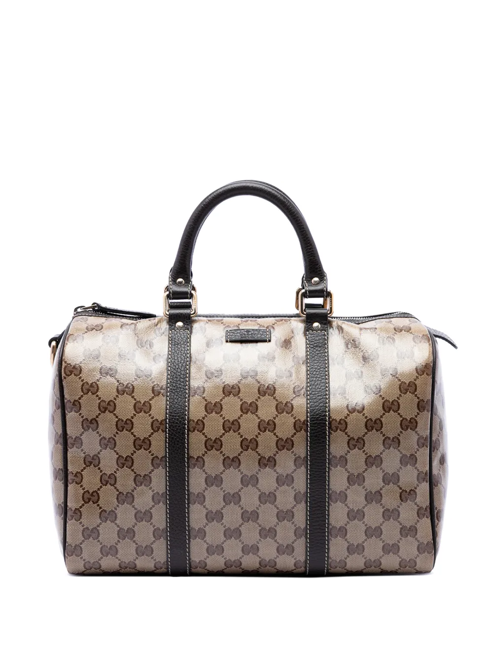 Gucci Pre-Owned 2016-2026 Medium GG Crystal Joy boston bag - Toni neutri