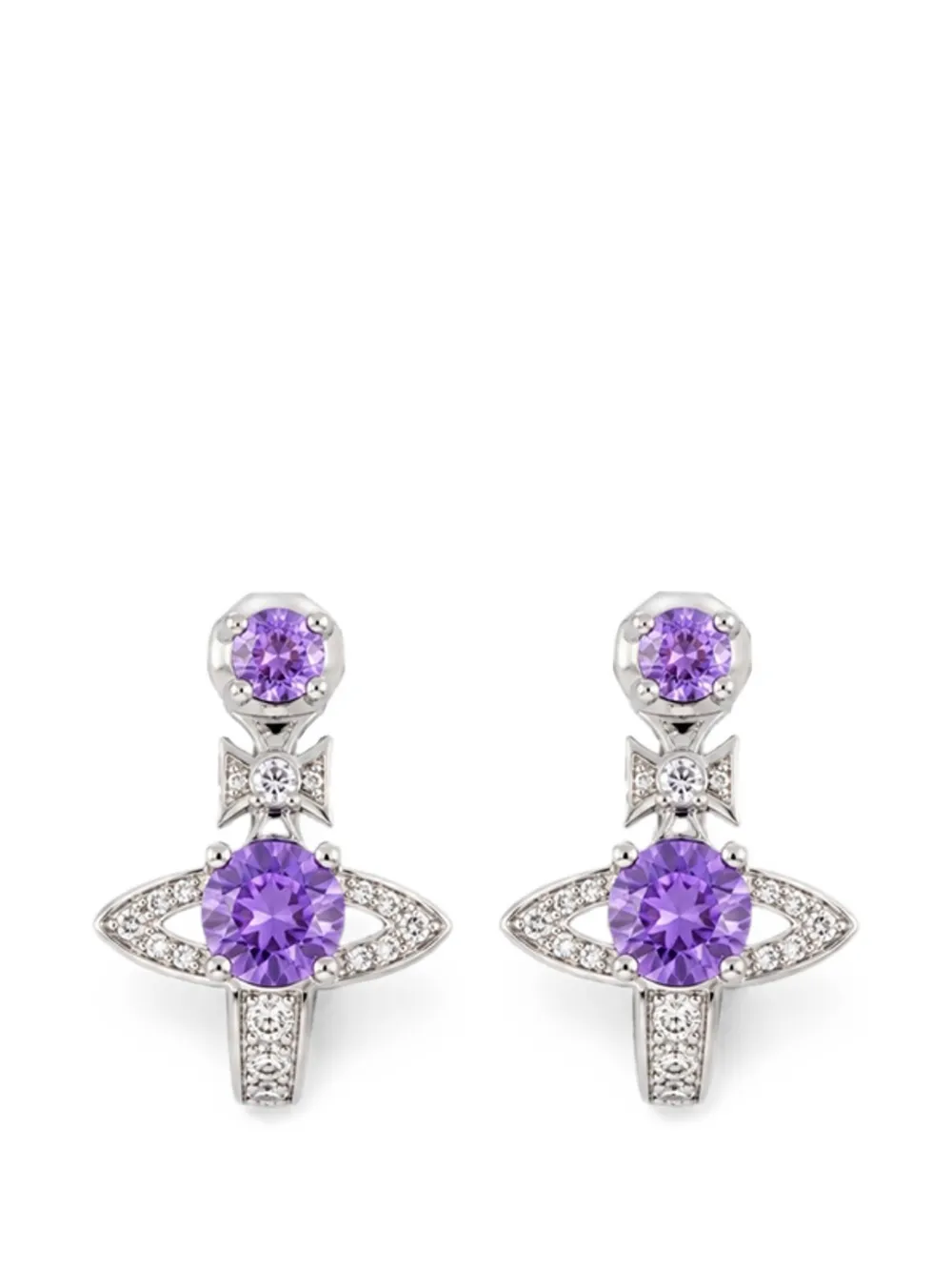Vivienne Westwood Maitena Orb earrings - Argento