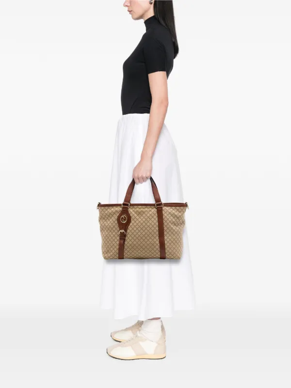 Gucci Pre-Owned 2016-2026 ディアマンテ キャンバス 1973 サッチェル