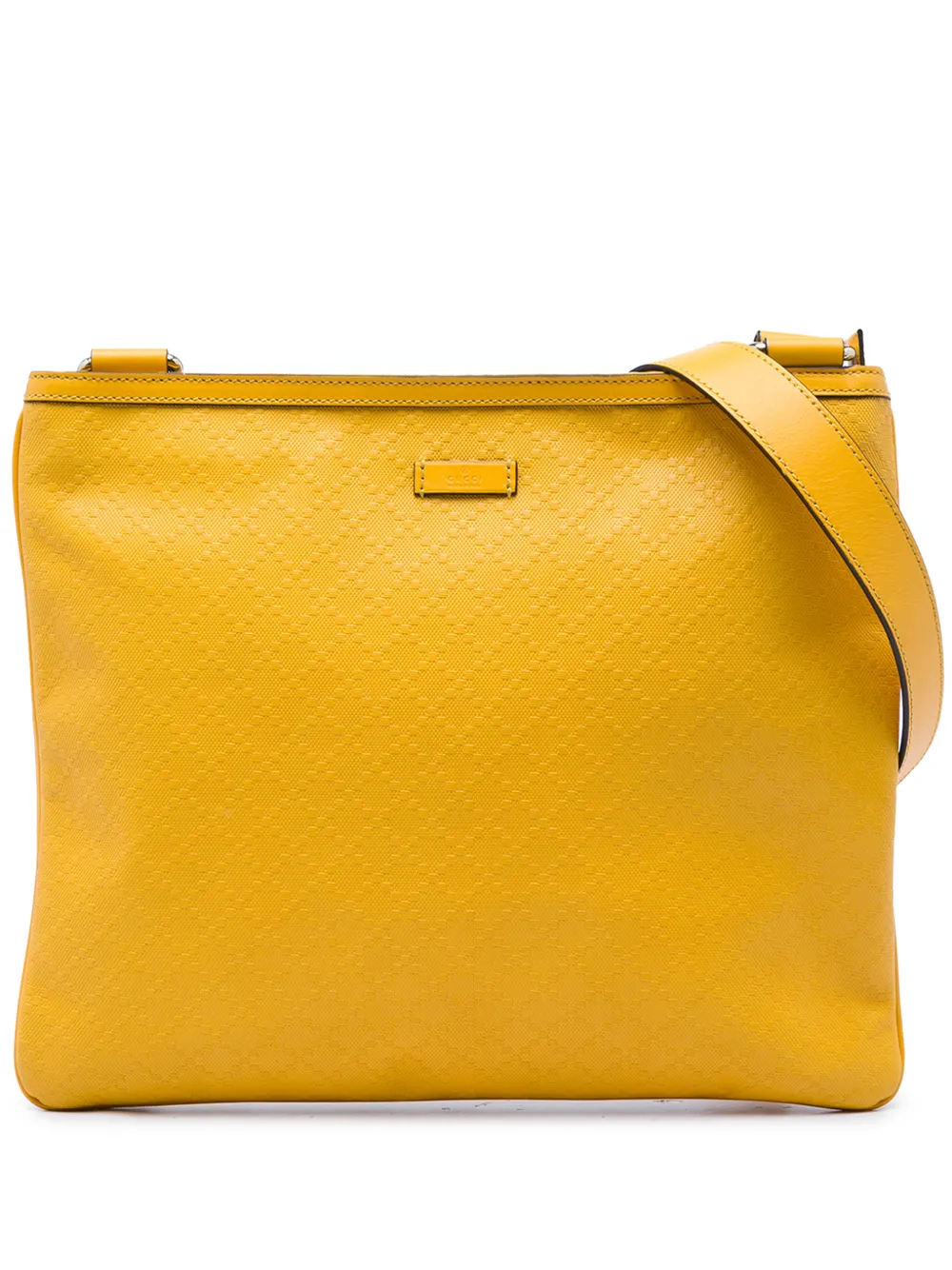 Gucci Pre-Owned 2016-2026 Diamante Hilary Lux crossbody bag - Giallo
