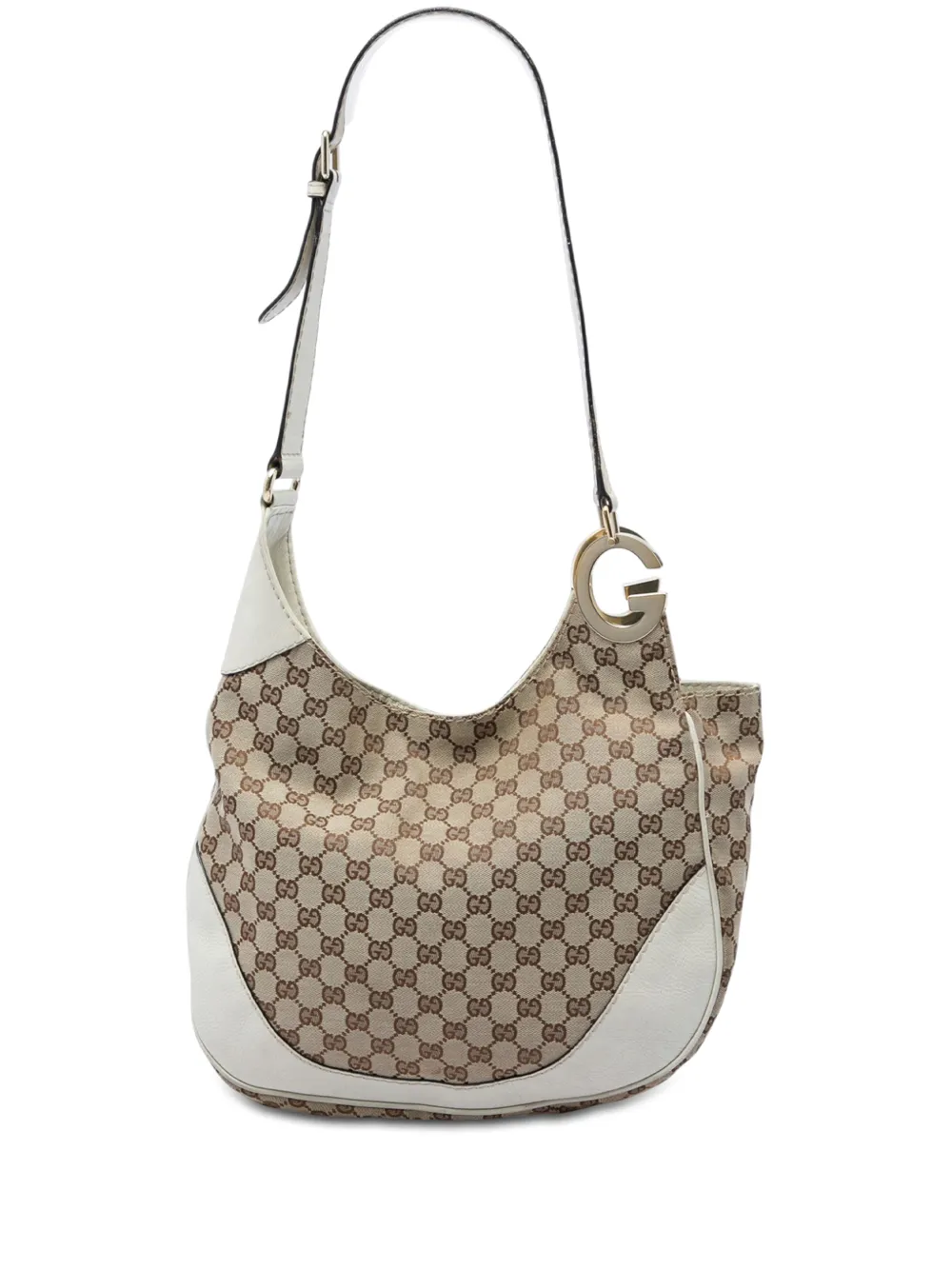 Gucci Pre-Owned 2016-2026 GG Canvas Charlotte crossbody bag - Nude