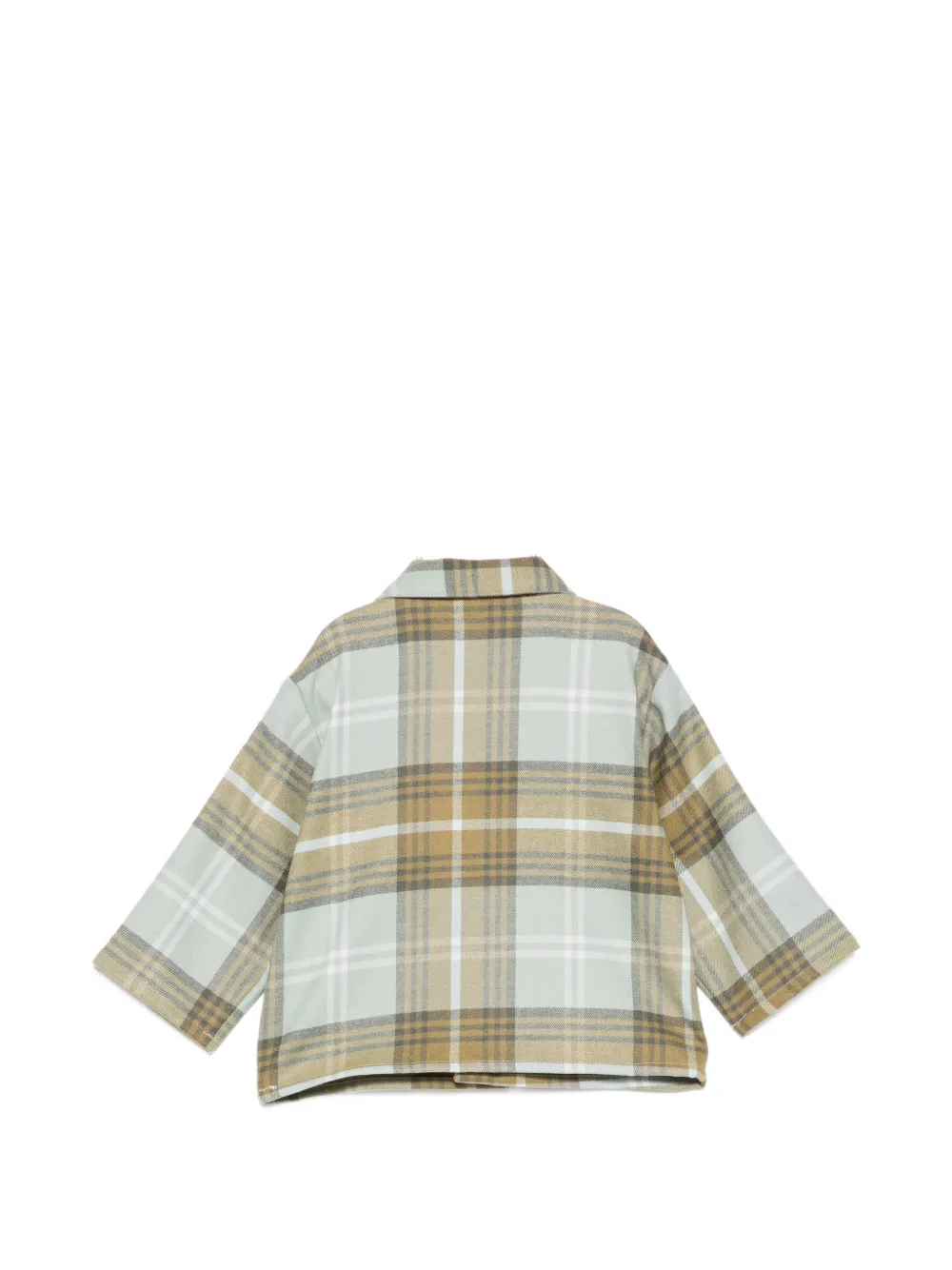 TEDDY & MINOU Geruit shirt Blauw