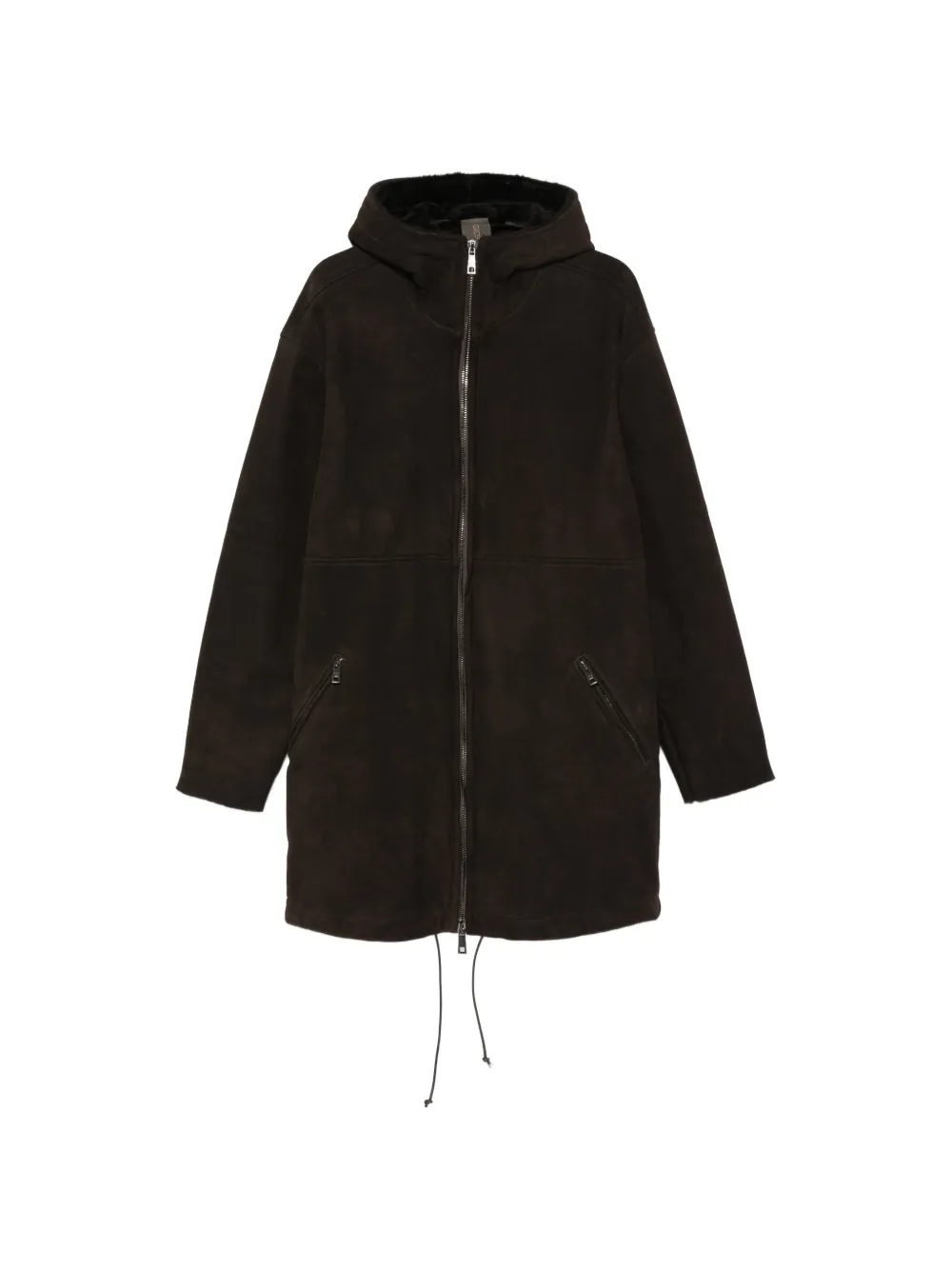 Giorgio Brato hooded shearling jacket